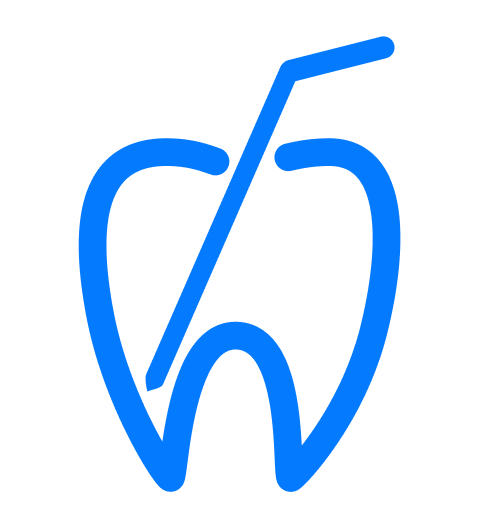 Group 14234 Tooth whitening icon showing bright tooth after treatment